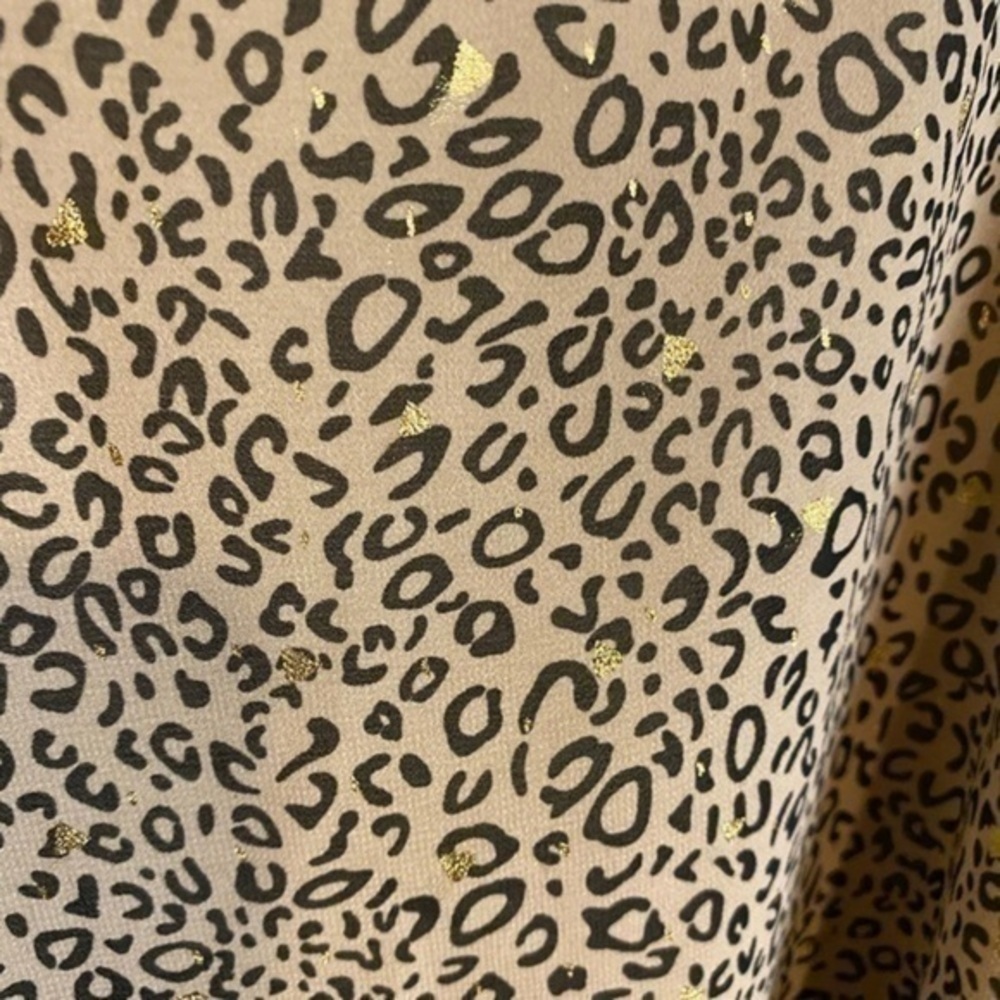 Umgee Be With Me, Leopard Print, Shimmery, Shiny, Adjustable Straps Fully Lined​ - Picture 2 of 4